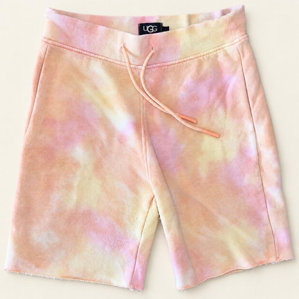 UGG Pastel Tie-Dye Sweat Shorts • Small